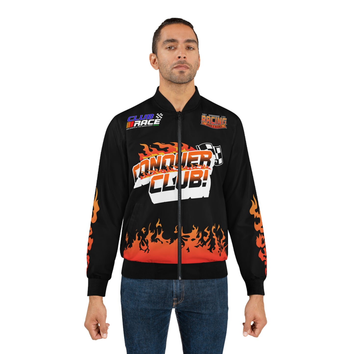 Exclusive Elite Racing - Men’s Conquer Club Bomber jacket