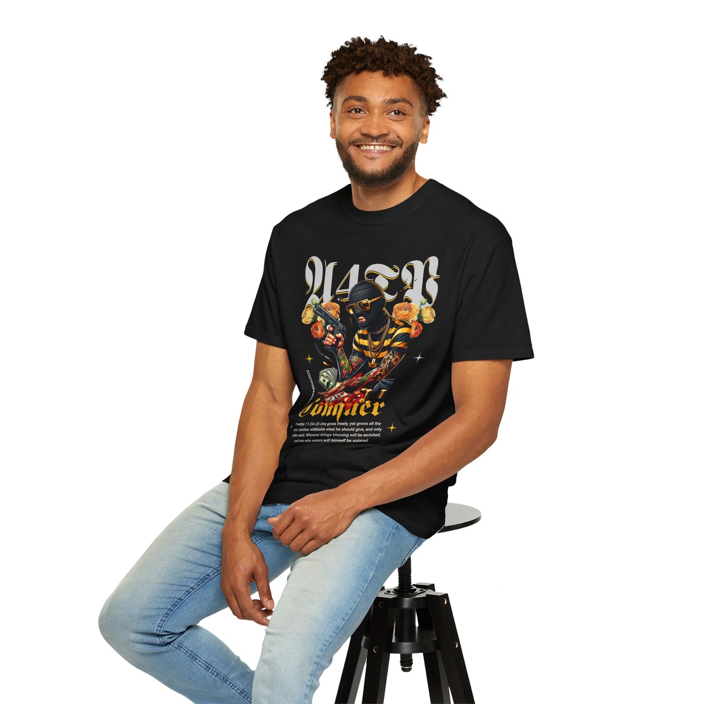 A4TP Heist Urban Conqueror Graphic Tee for Bold Style