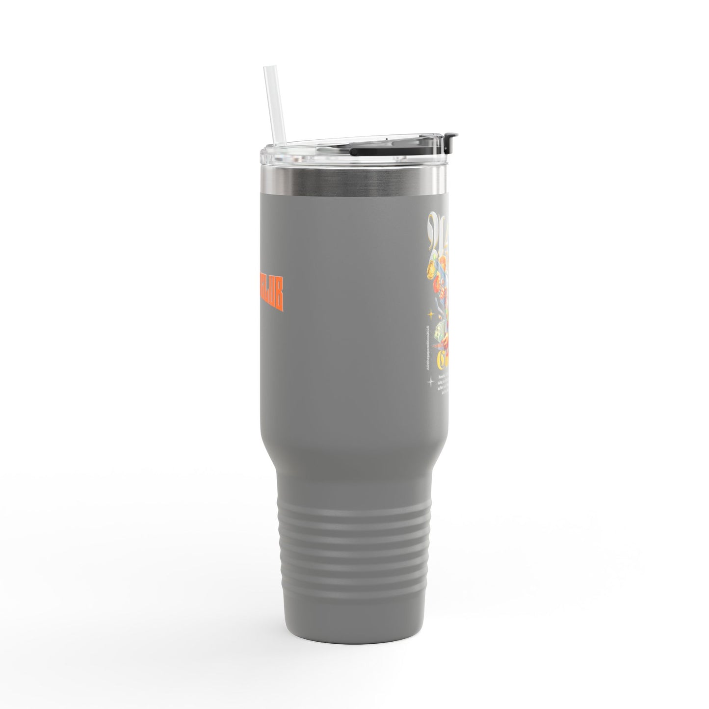 Insulated Travel Mug - 40oz Adventure Design for Coffee Lovers