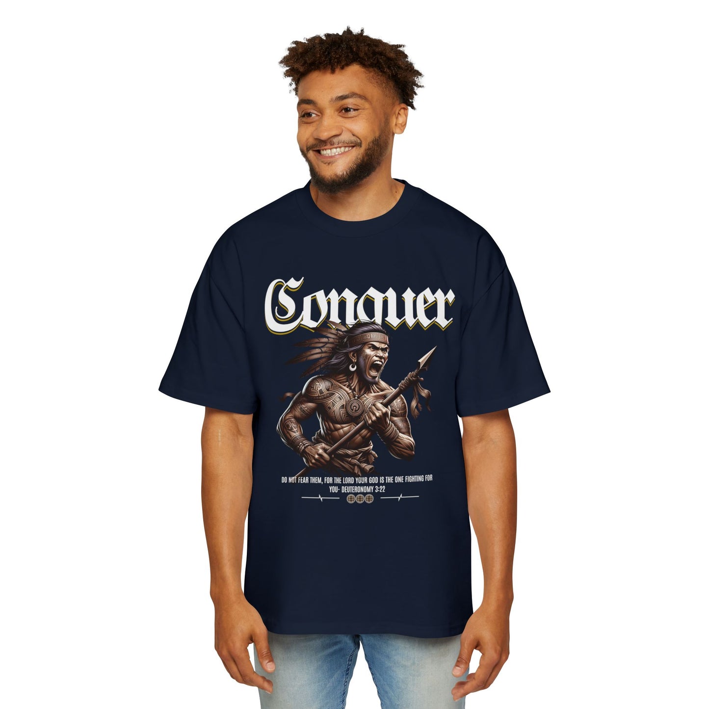 Oversized Tee for Warriors by The Conquer Club