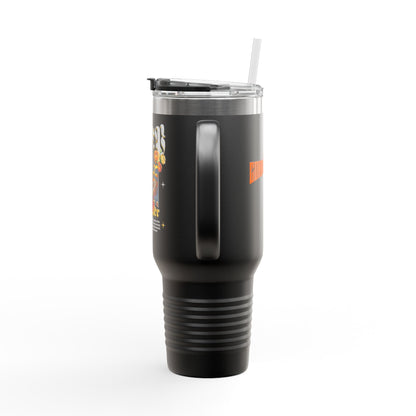 Insulated Travel Mug - 40oz Adventure Design for Coffee Lovers