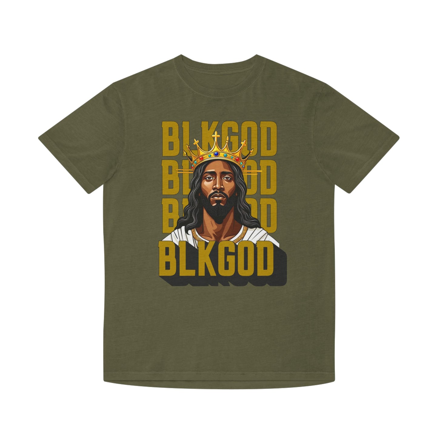 BLK GOD Graphic Tee | Casual Streetwear for Faith and Inspiration