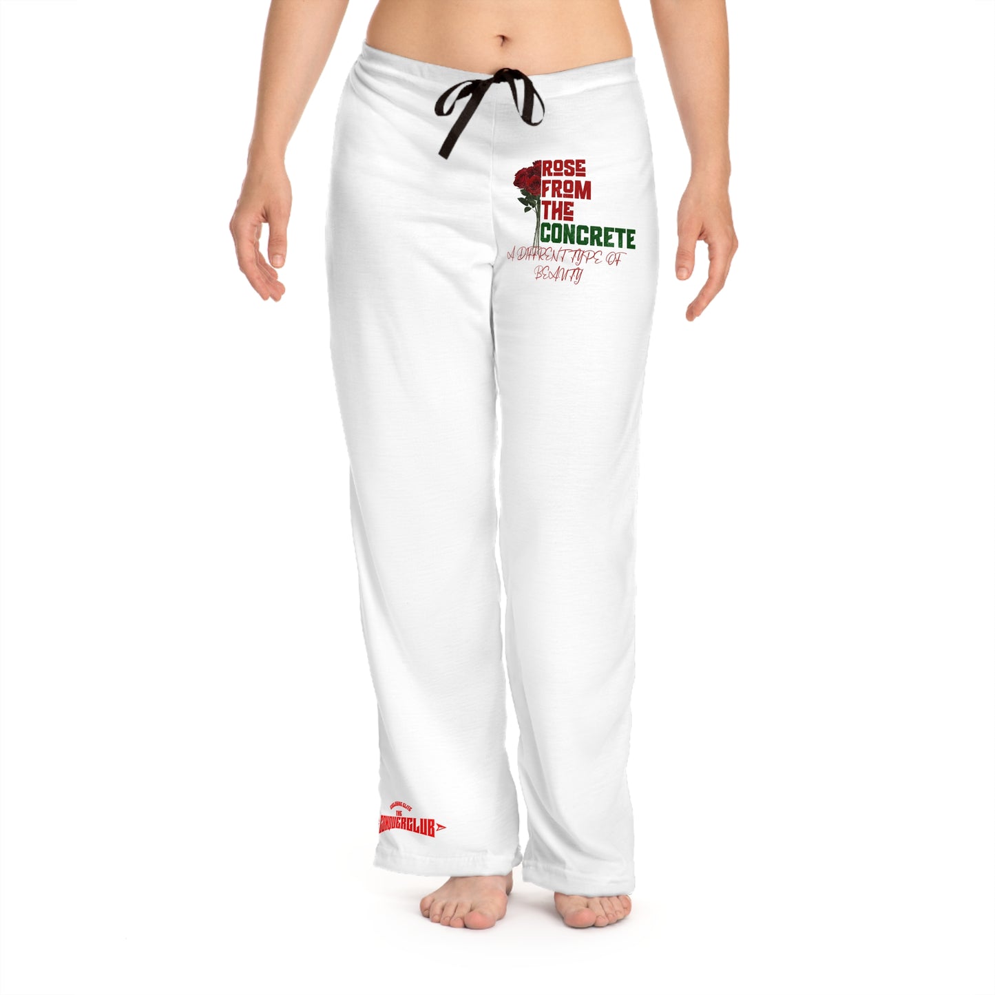 Concrete Rose - Women's Pajama Pants (AOP)