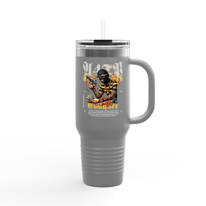 Insulated Travel Mug - 40oz Adventure Design for Coffee Lovers