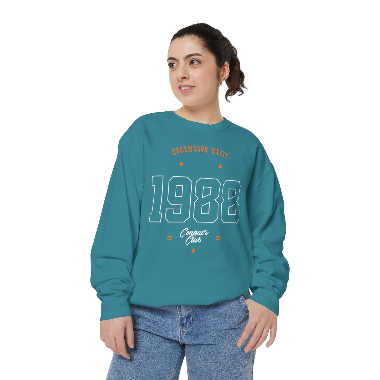 Vintage 1988 Exclusive Elite Unisex Garment-Dyed Sweatshirt