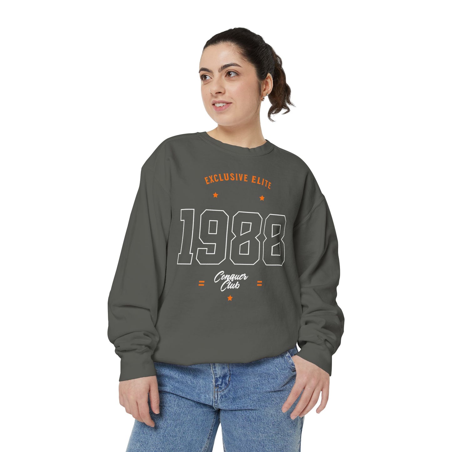 Vintage 1988 Exclusive Elite Unisex Garment-Dyed Sweatshirt