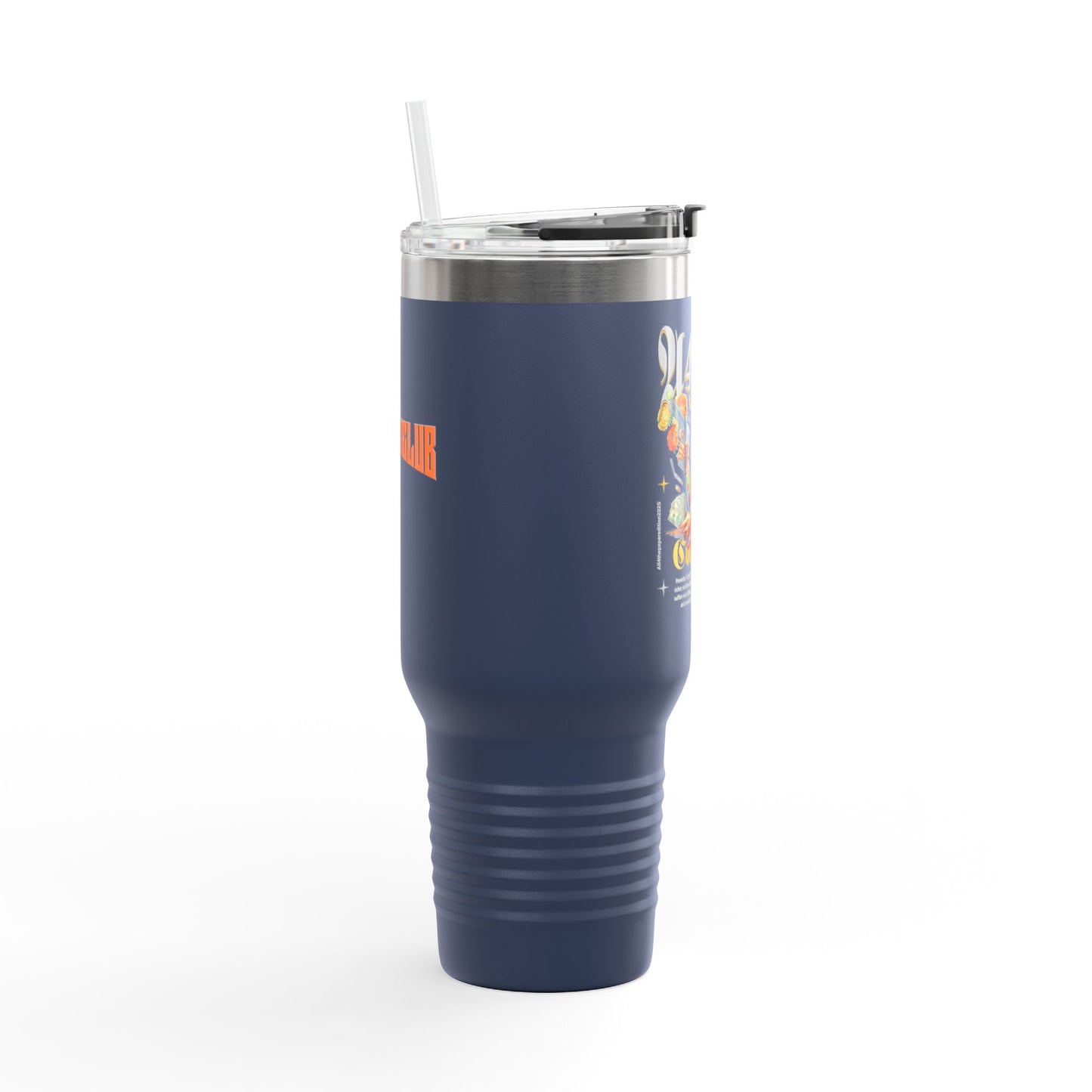 Insulated Travel Mug - 40oz Adventure Design for Coffee Lovers