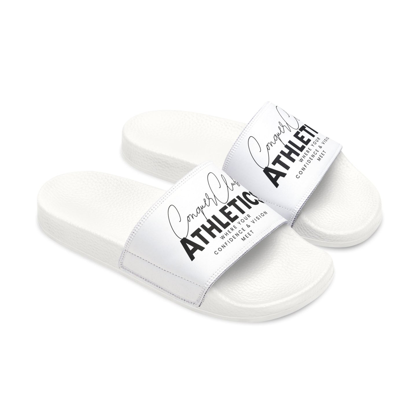 Conquer Club Athletics- Men's Removable-Strap Athletic Sandals -