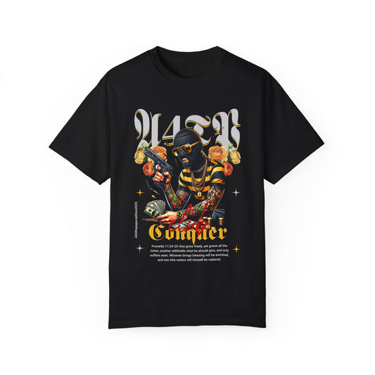 A4TP Heist Urban Conqueror Graphic Tee for Bold Style