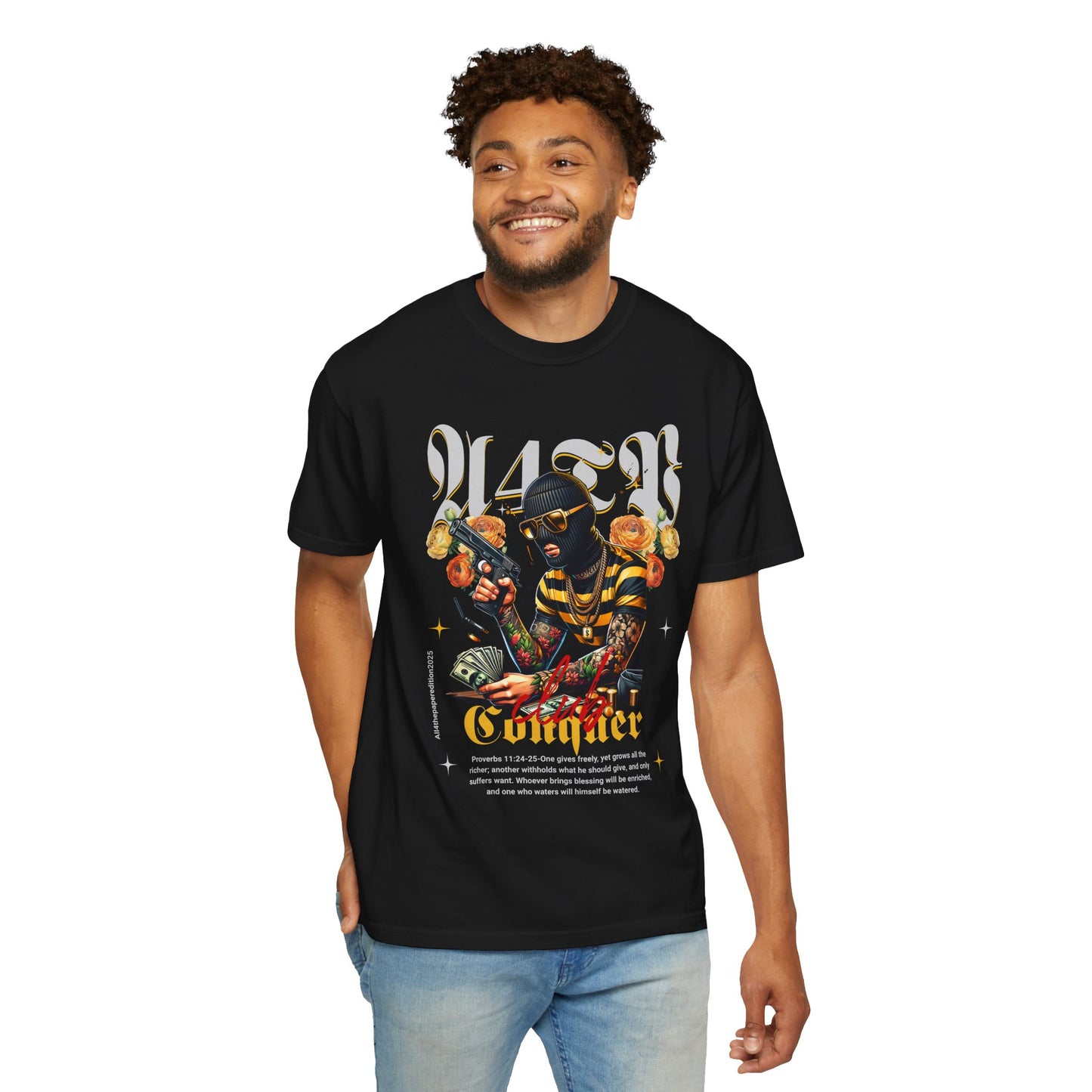 A4TP Heist Urban Conqueror Graphic Tee for Bold Style