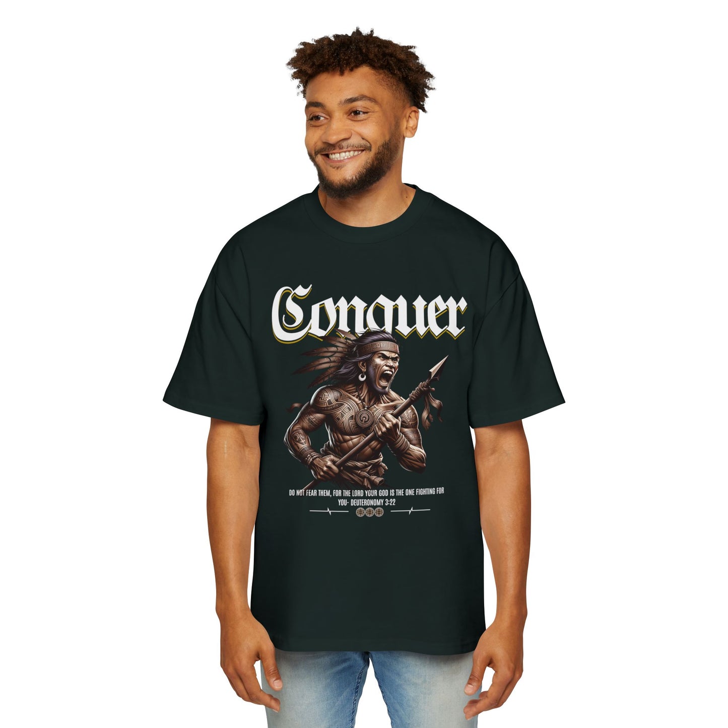 Oversized Tee for Warriors by The Conquer Club