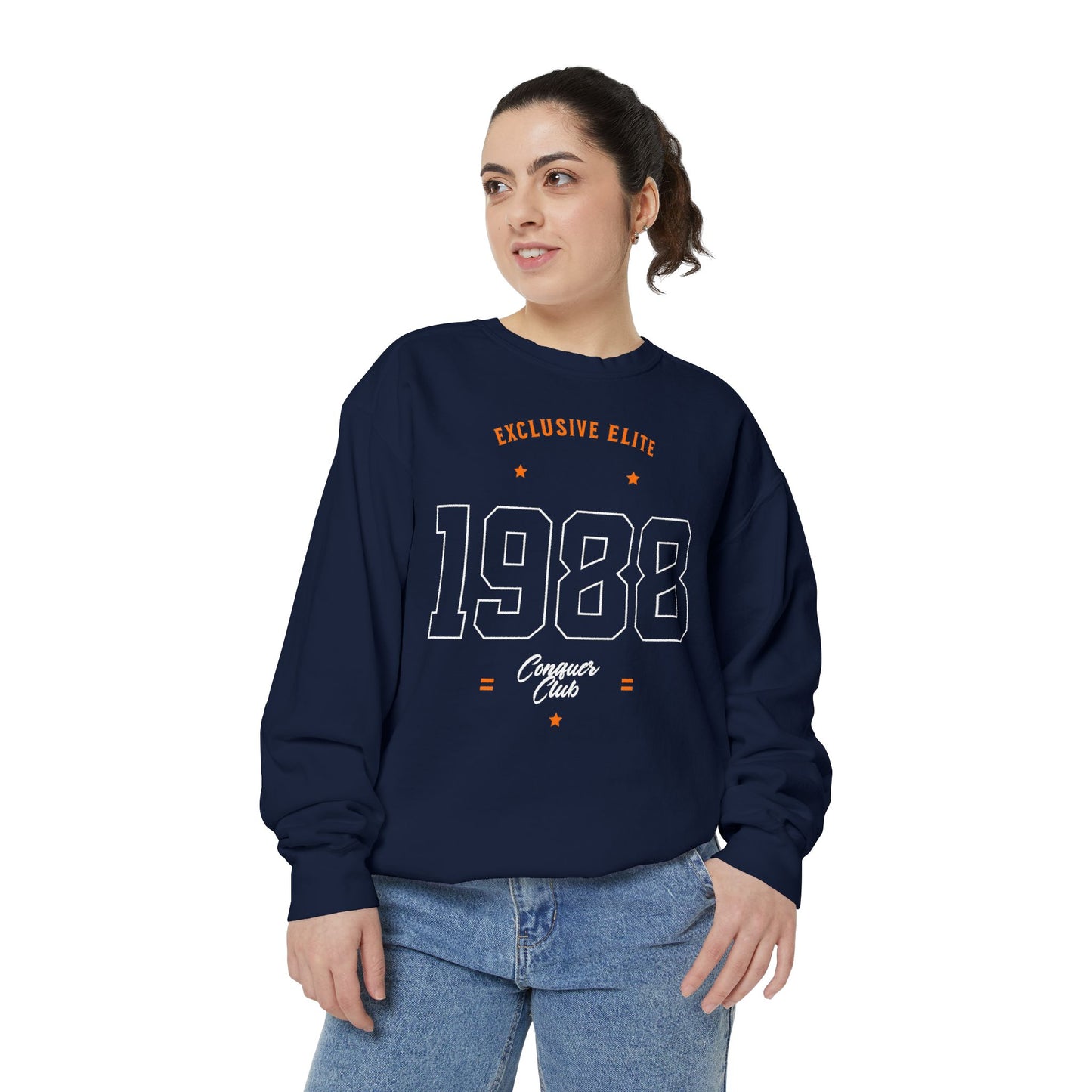 Vintage 1988 Exclusive Elite Unisex Garment-Dyed Sweatshirt